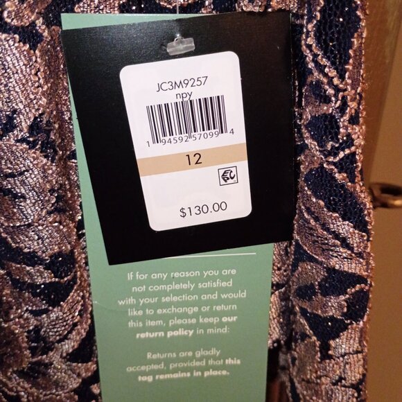 Jessica Howard Evening Dress size 12 NWT - Picture 5 of 8